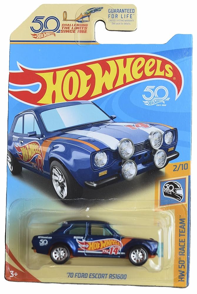 ホットウィール スーパートレジャーハント フォード エスコート Amazon.com: Hot Wheels Super Treasure Hunt '70 Ford Escort